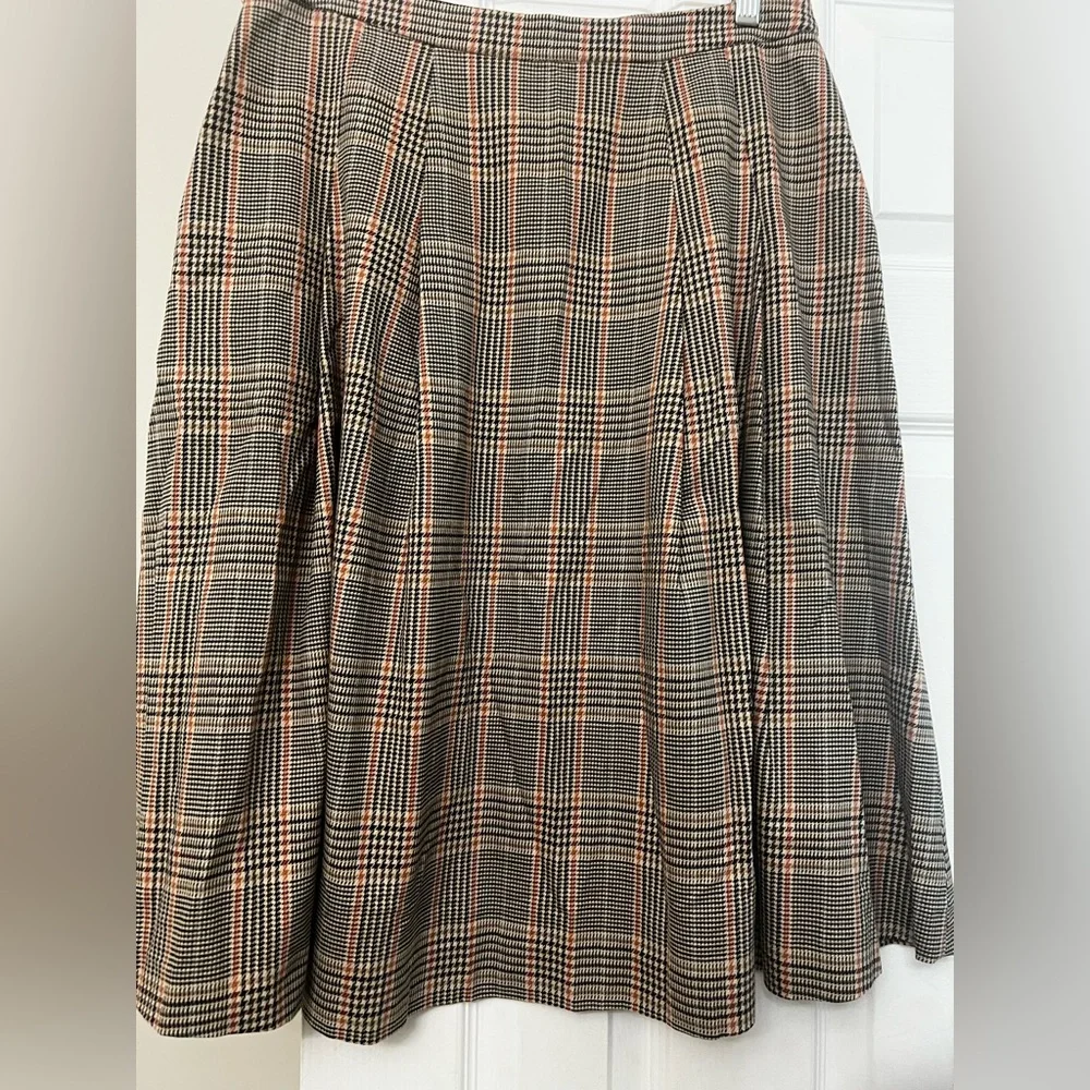 Lauren Ralph Lauren Multicolor Plaid A-Line Skirt - Picture 13 of 16